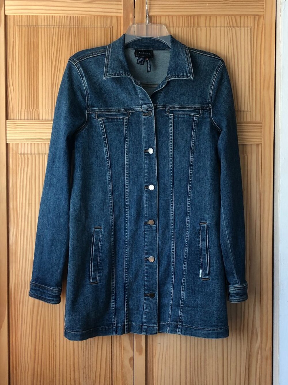 Long Denim Jacket by French Dressing Jeans FDJ